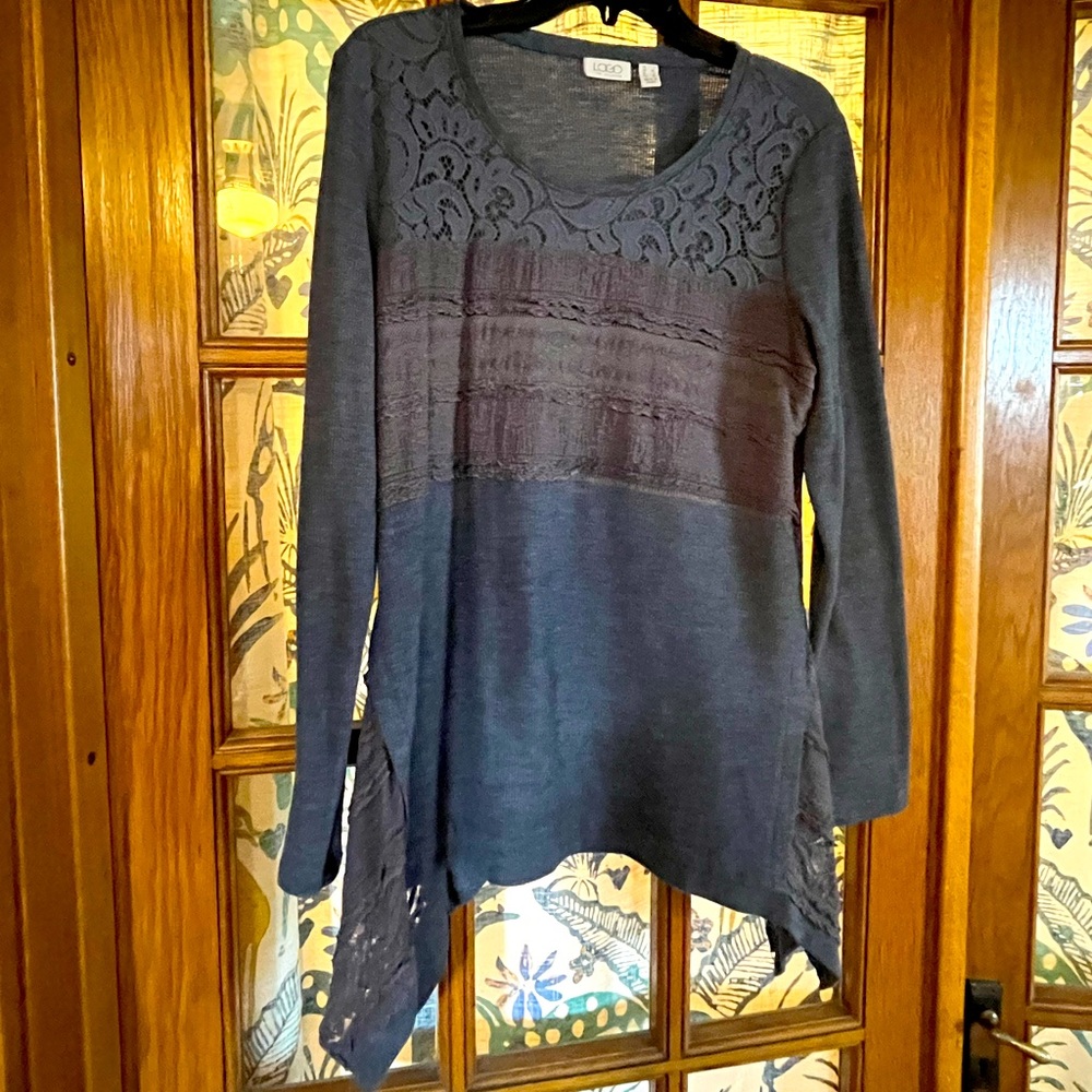 LOGO Navy Grey Large